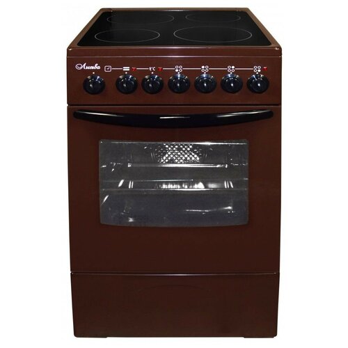 Плита Электрическая Лысьва EF4006MK00 коричневый стеклокерамика без крышки 3716000₽