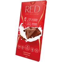 Шоколад Red Delight молочный, без сахара, 100 г