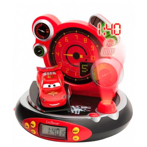 Часы-будильник-проектор Тачки 471900₽