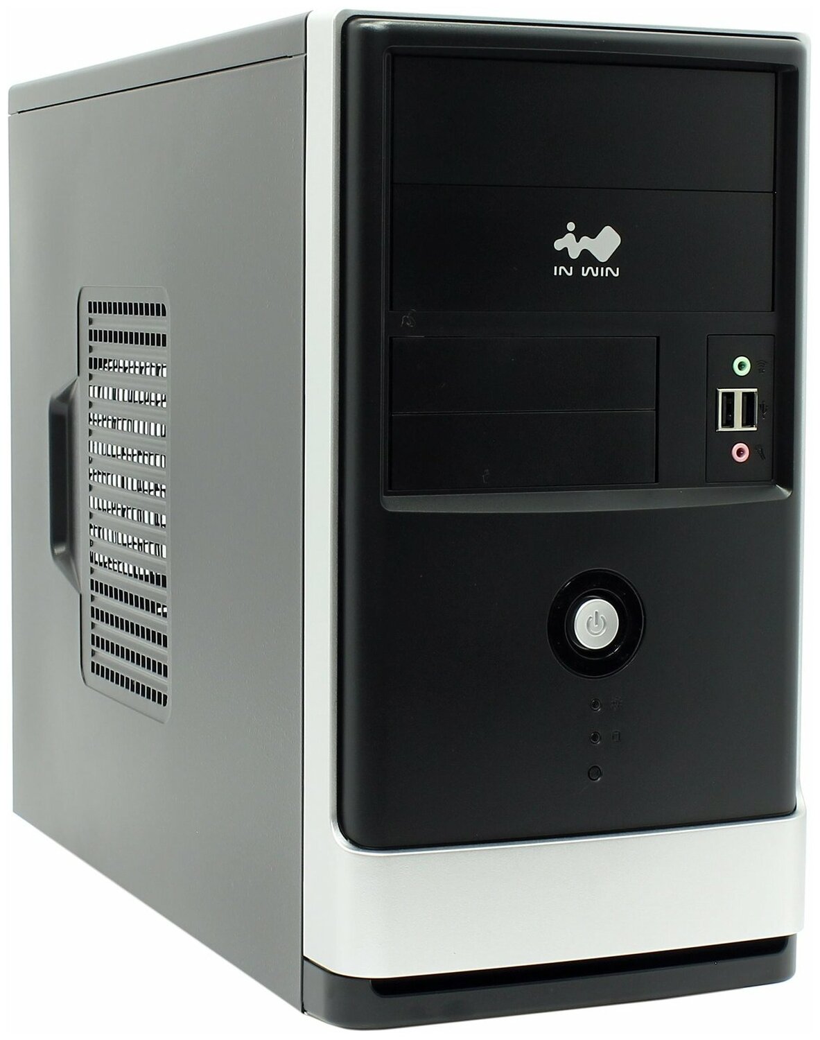 Inwin Корпус Mini Tower EMR002BG U2.0 2+A HD Mini Tower mATX 6189562