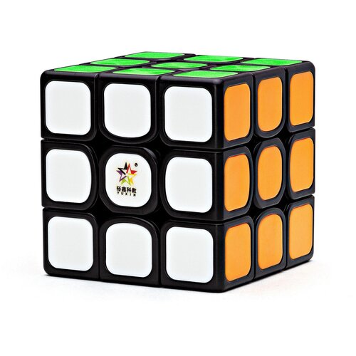 Кубик Рубика YuXin 3x3x3 Black Kylin V2 tiled профессиональный кубик 5x5 zhisheng yuxin black kylin цветной пластик