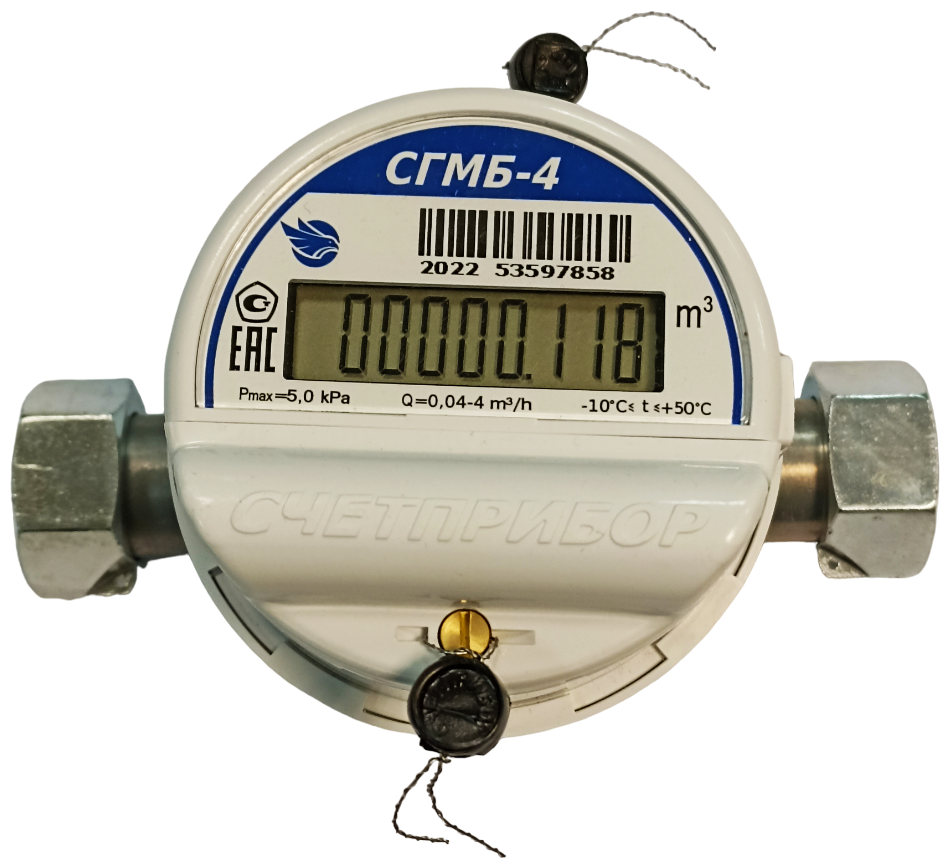 Газовый счетчик СГМБ-4 (2023 год) - фотография № 8