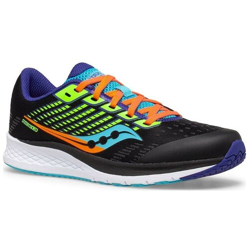 Беговые кроссовки детские Saucony S-Ride 13 Black/Green (US:6,5)