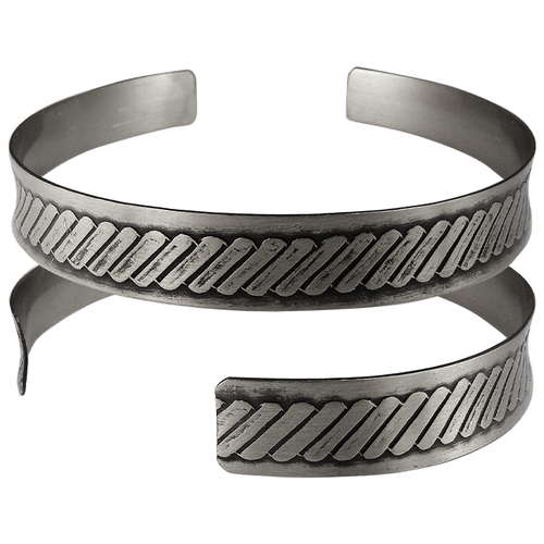 фото Sbormag браслет вогнутый «распаханное поле»