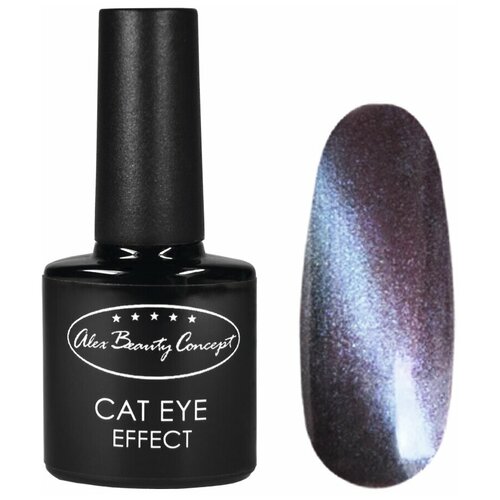 Alex Beauty Concept Гель-лак CAT EYE EFFECT GELLACK, 7.5 мл цвет фиолетовый