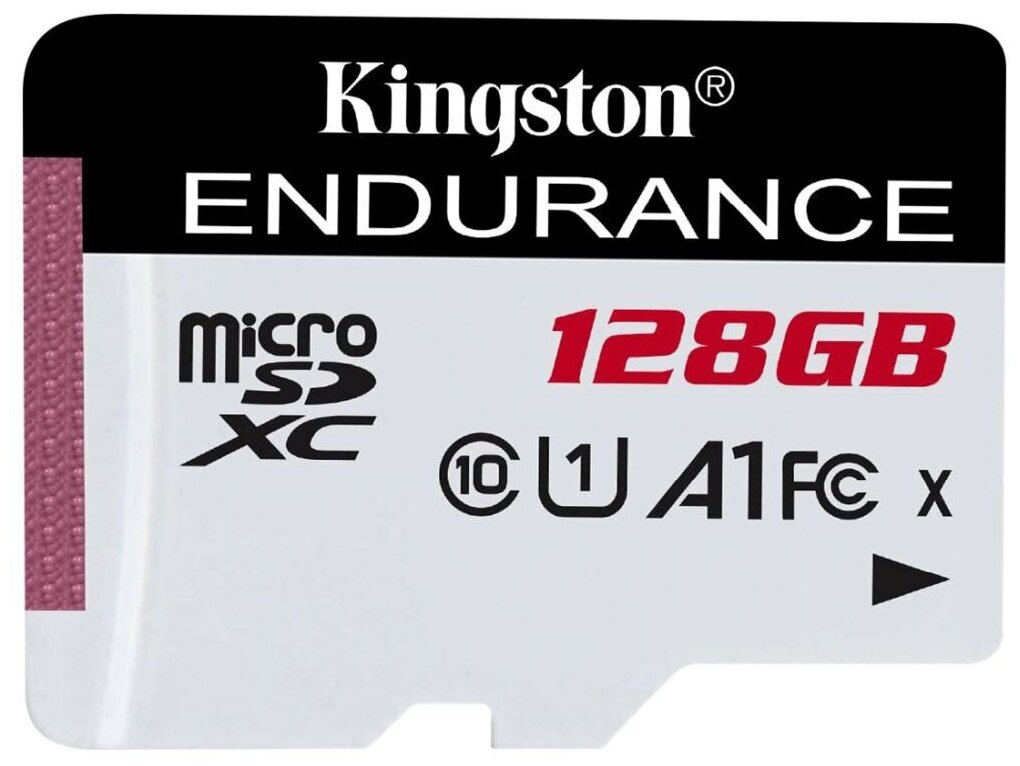 Карта памяти microSDXC 128ГБ Class10 Kingston High Endurance UHS-I U1 (sdce/128gb)