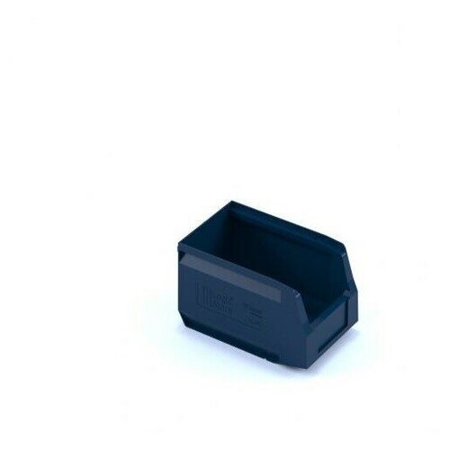 фото Ящик пластиковый iplast для хранения, 25 х 15 х 13 см, 9 шт, синий элластик-пласт