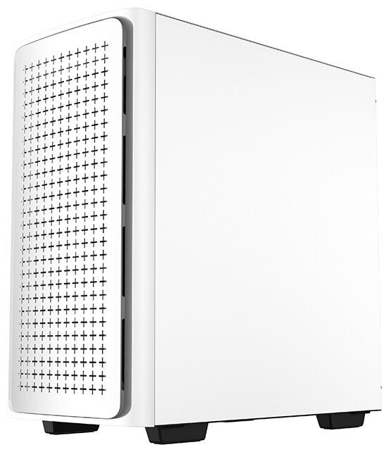 Корпус eATX Deepcool без БП, окно из закаленного стекла, 3*ARGB LED 120мм вентилятора спереди и 140мм вентилятор сзади, белый - фото №2
