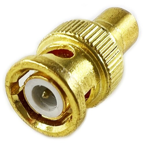 Переход BNC штекер - RCA гнездо металл 