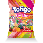 Жевательные конфеты Sarvan Tofigo Slim Toffee, вкус ассорти, 500 г - изображение