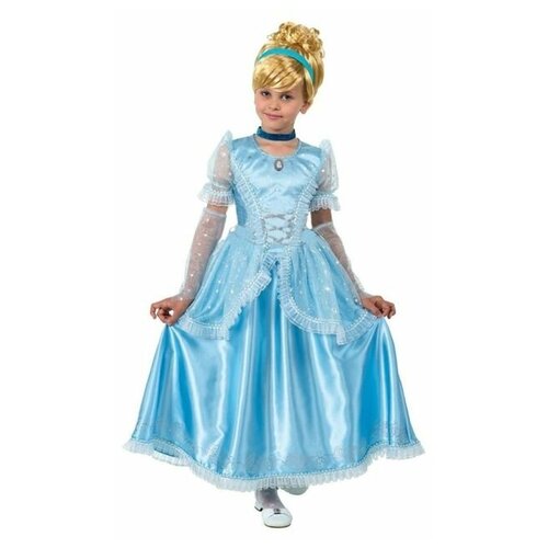Купить Батик Карнавальный костюм «Принцесса Золушка», текстиль, размер 28, рост 110 см, Карнавальные костюмы