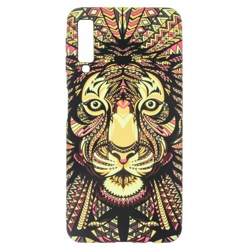 фото Силиконовый чехол luxo creative для samsung a750 galaxy a7 (2018), принт: лев