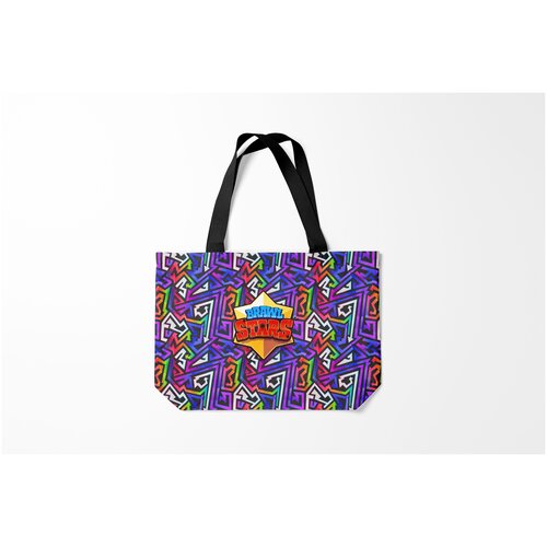 фото Сумка-шоппер / 46х35 см / геймерам / brawl stars burnettie