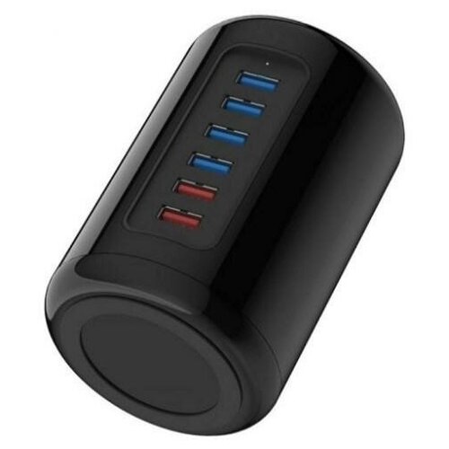 Разветвитель USB Orico Rh4cs черный 529000₽