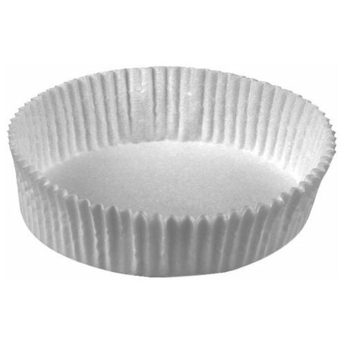 Тарталетки d=75 мм h=20 мм белые 1000 штук Pap Star 3200805