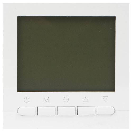 Терморегулятор для теплого пола Skybeam M6E цифровой, цвет белый - фотография № 3