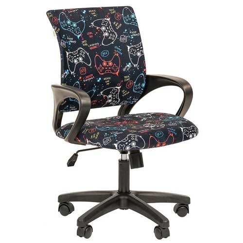 фото Компьютерное кресло chairman kids 103 (black/game)