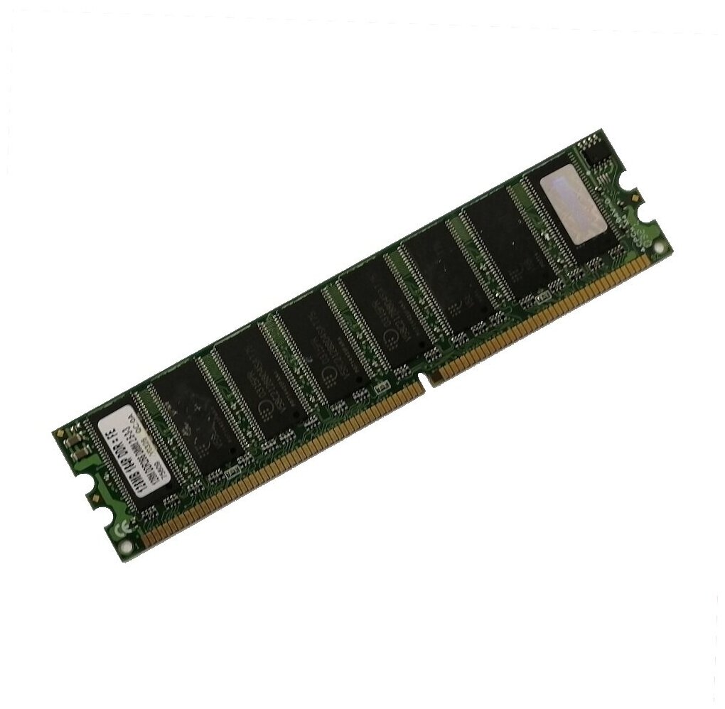 Б/у ОЗУ Dimm 128Mb PC-2100(266)DDR Transcend 75609 Y0325