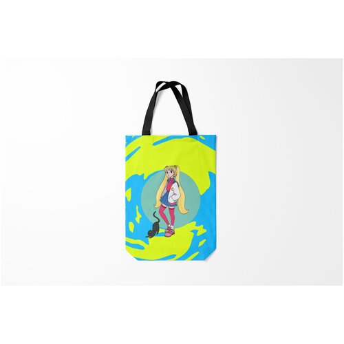 фото Сумка-шоппер / 31х42 см / аниме / sailor moon сейлор мун burnettie