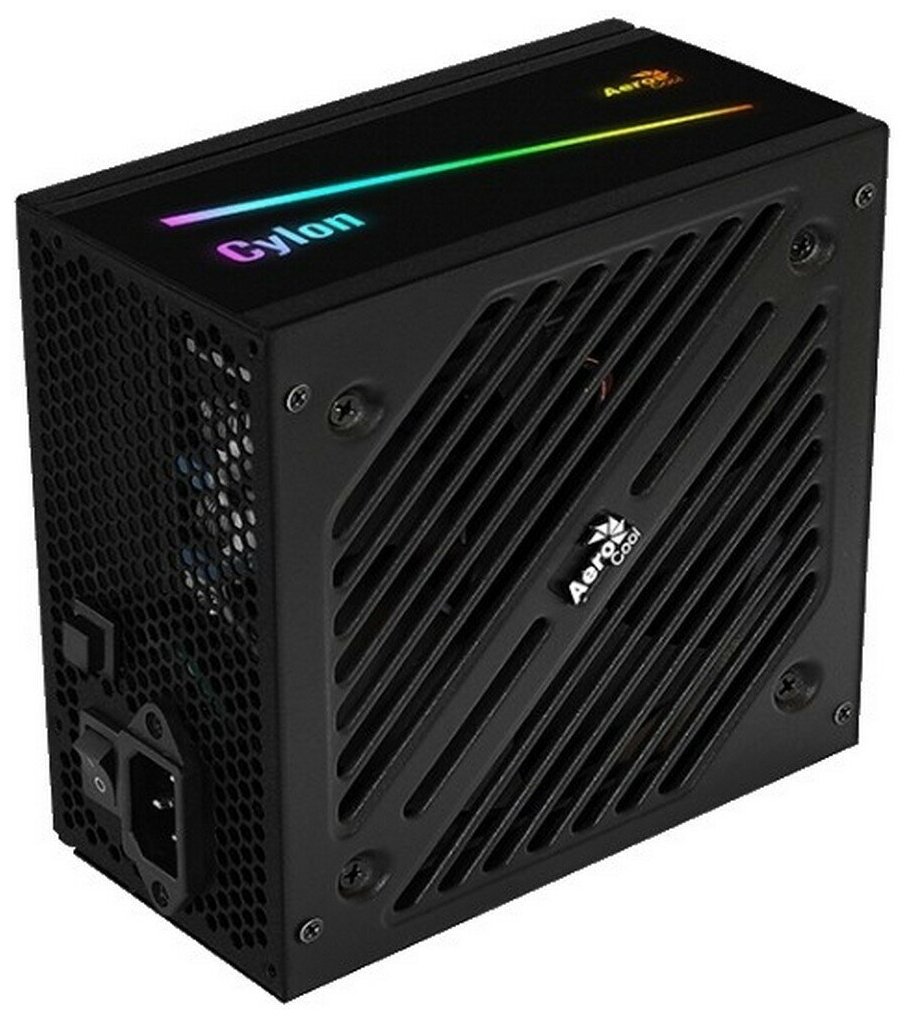 Блок питания 500W Aerocool CYLON 500 ATX v2.4, 80+ Retail (4718009153349)