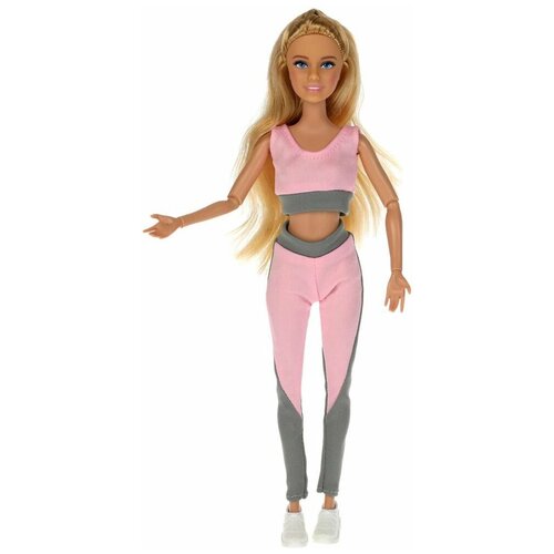Кукла софия 29 см в спортивной форме для занятий йогой, руки и ноги сгибаются софия И алекс 66001S-1-S-BB