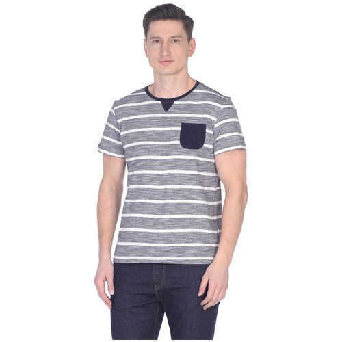 фото Футболка кор. рук. baon футболка с контрастной отделкой baon, размер: s, синий