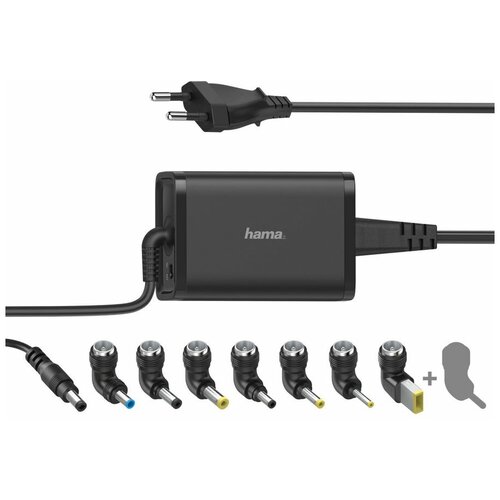 Блок питания Hama H-200001 автоматический 45W 15V-19V 8-connectors 3A от бытовой электросети 1690₽