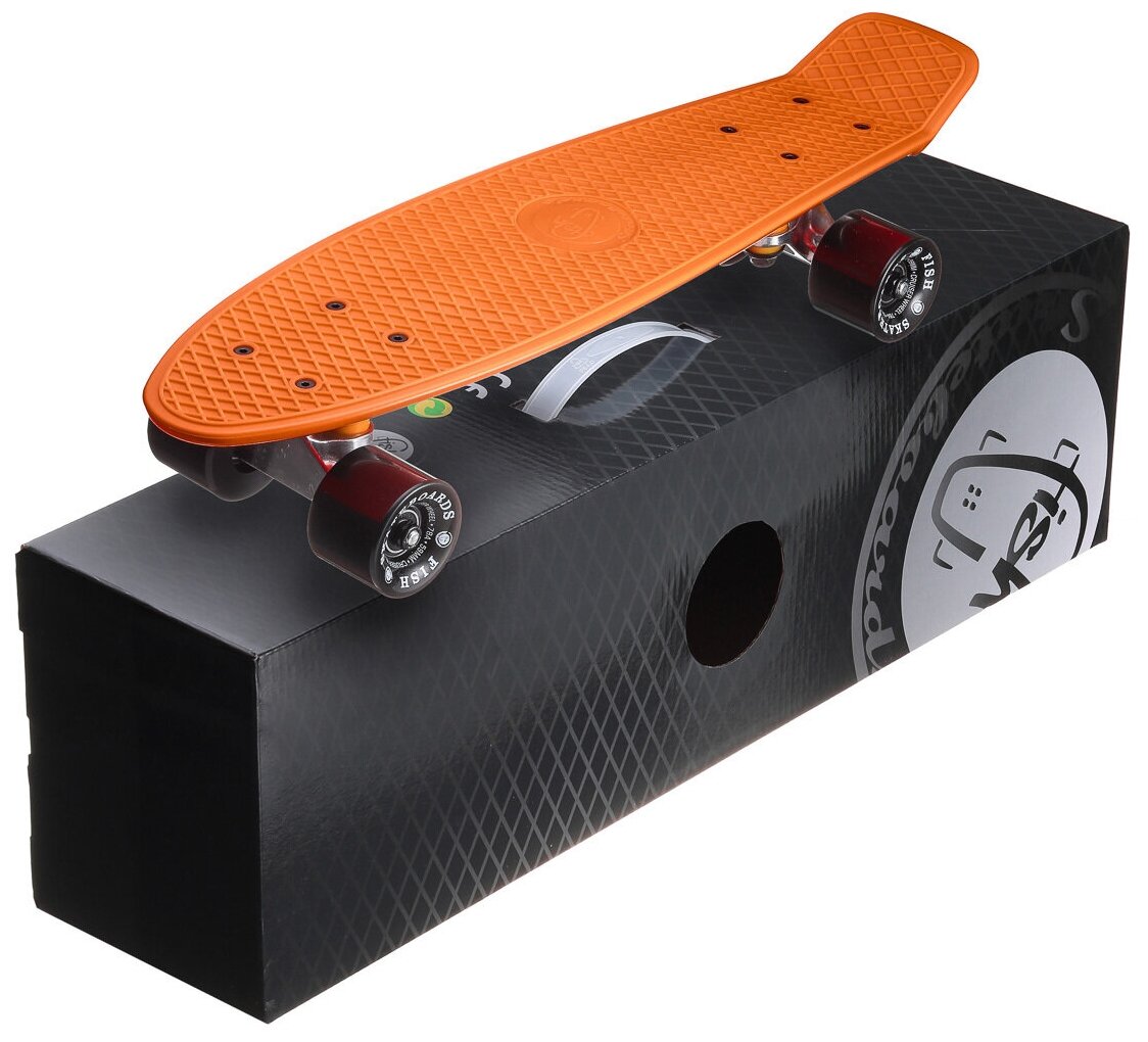 "Пенни Борд Fish Skateboards 22"" Orange"