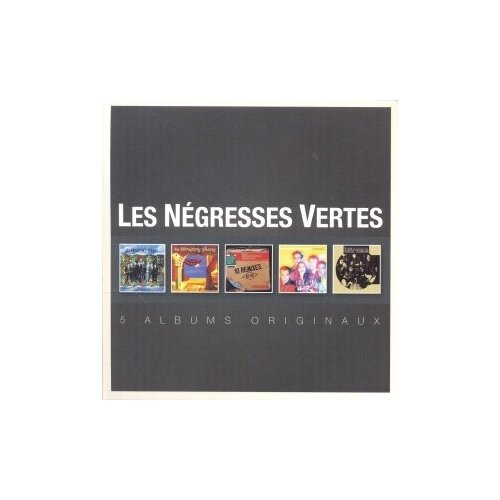 Компакт-Диски, Warner Music France, LES NEGRESSES VERTES - 5 Albums Originaux (5CD) la nuit danse духи 1 5мл