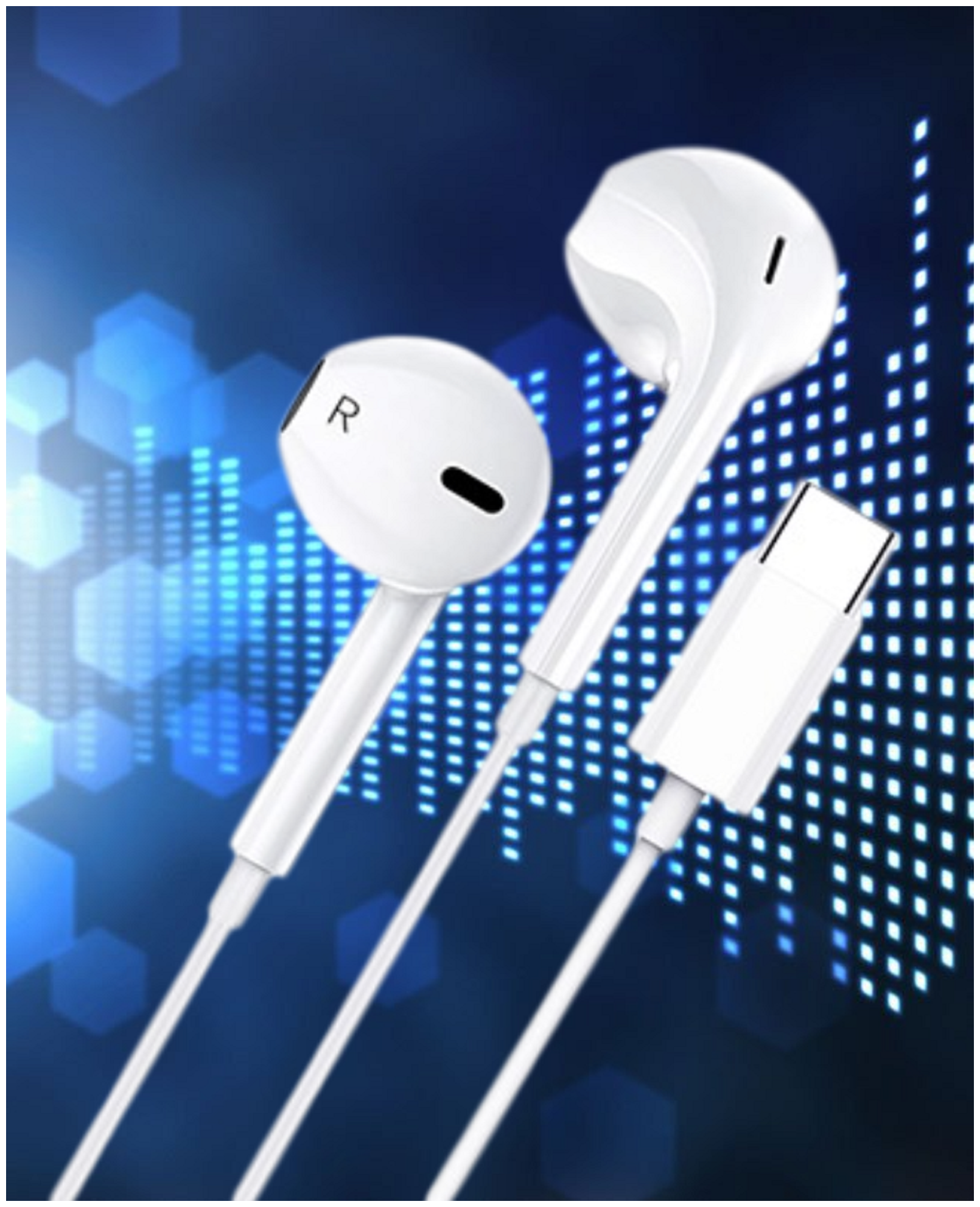 Проводные наушники Jokade Even Sure Of JD 038/наушники с микрофоном Type-C