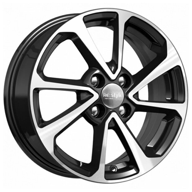 КИК 74039 диск литой R15 6J 4X100/54.1 ET46 КИК HYUNDAI алмаз черный