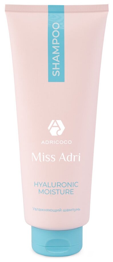 ADRICOCO Miss Adri Hyaluronic moisture, Увлажняющий Шампунь для волос, 400мл