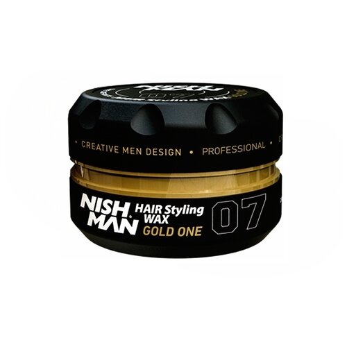 NISHMAN Воск 07 Gold One, сильная фиксация, 100 мл, 130 г