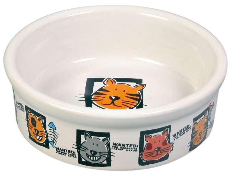 Набор мисок для кошек Trixie Ceramic Bowl - фотография № 3