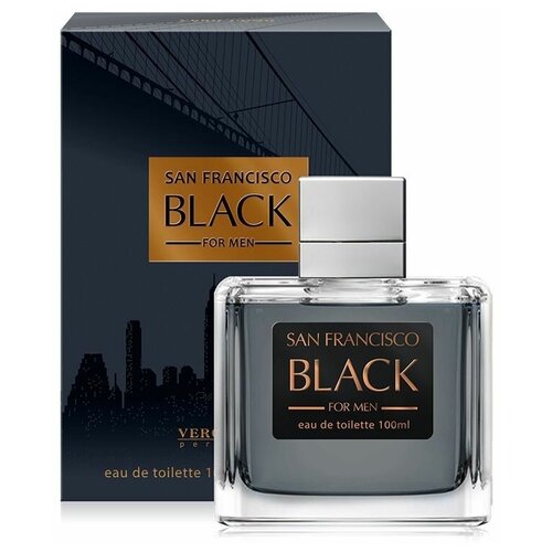 VERO UOMO Туалетная вода мужская San Francisco Black 100мл