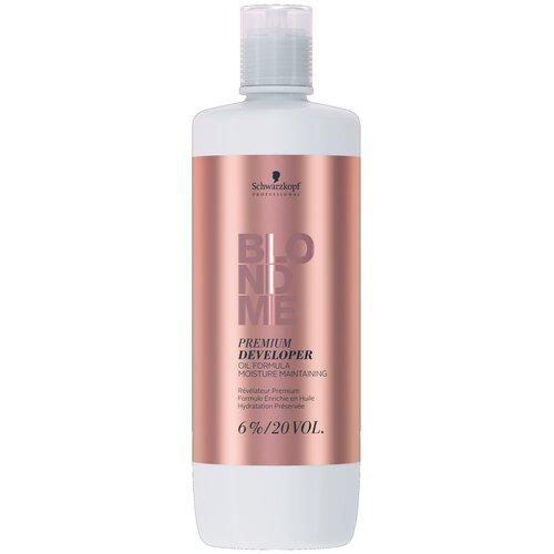 Schwarzkopf Professional Окислитель Premium Developer Oil Formula 6 %, 1000 мл, 1000 г