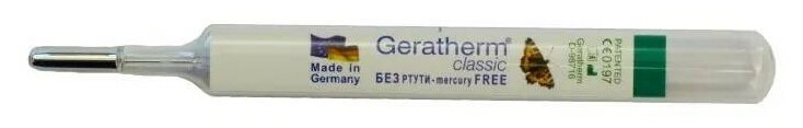 Термометр безртутный Geratherm Classic, стеклянный