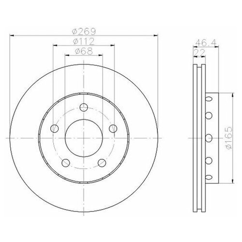 фото Тормозной диск textar 92098400 для audi a8