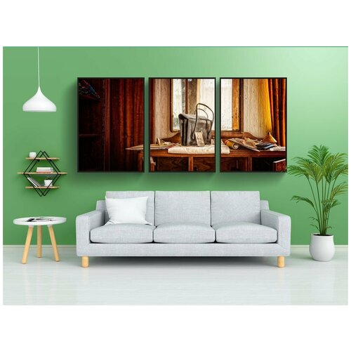 фото Набор модулных постеров для интерьера "фото, объем памяти, ностальгия" 60x90 см. в тубусе, без рамки lotsprints