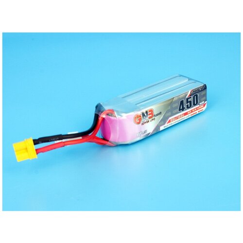 Аккумулятор GNB 450mah 4S 80C HV 3719 gaoneng gnb 450mah 2s 7 6 v 3s 11 4 v 4s 15 2 v hv 80c 160c длинный тип lipo батарея для fpv дрона rc вертолета квадрокоптера запчасти