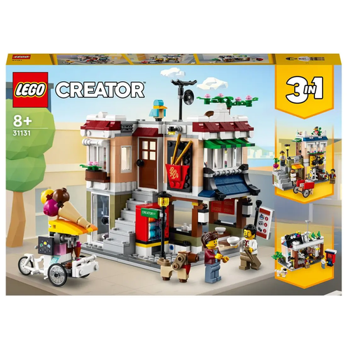 Конструктор LEGO 31131 Creator Лапшичная в центре города, 569 дет. конструктор lego creator 10260 ресторанчик в центре 2480 дет
