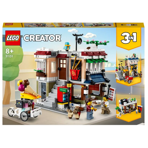 lego creator 31096 двухроторный вертолёт 569 дет Конструктор LEGO 31131 Creator Лапшичная в центре города, 569 дет.