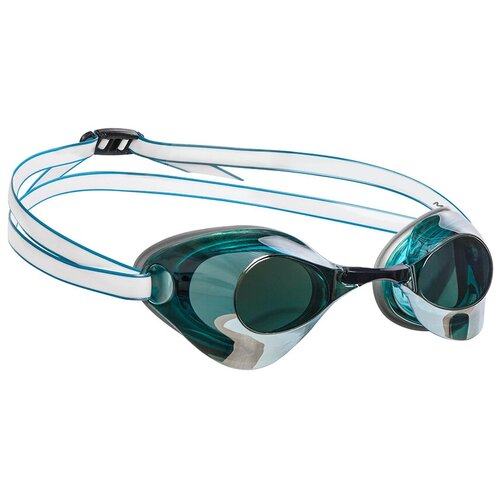 фото Стартовые очки для плавания mad wave turbo racer ii mirror, цвет бирюзовый (10w) madwave