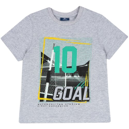 фото Футболка детская chicco, код 67615, серый 091, размер 122