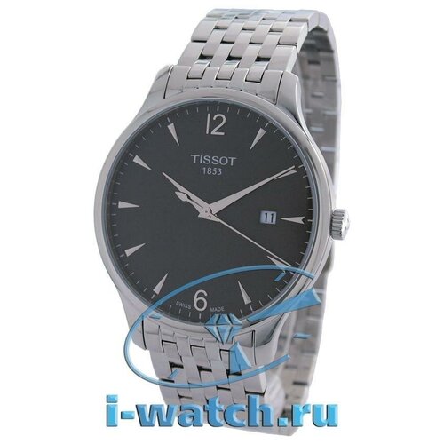 Наручные часы TISSOT Наручные часы Tissot T063.610.11.067.00, серебряный, черный