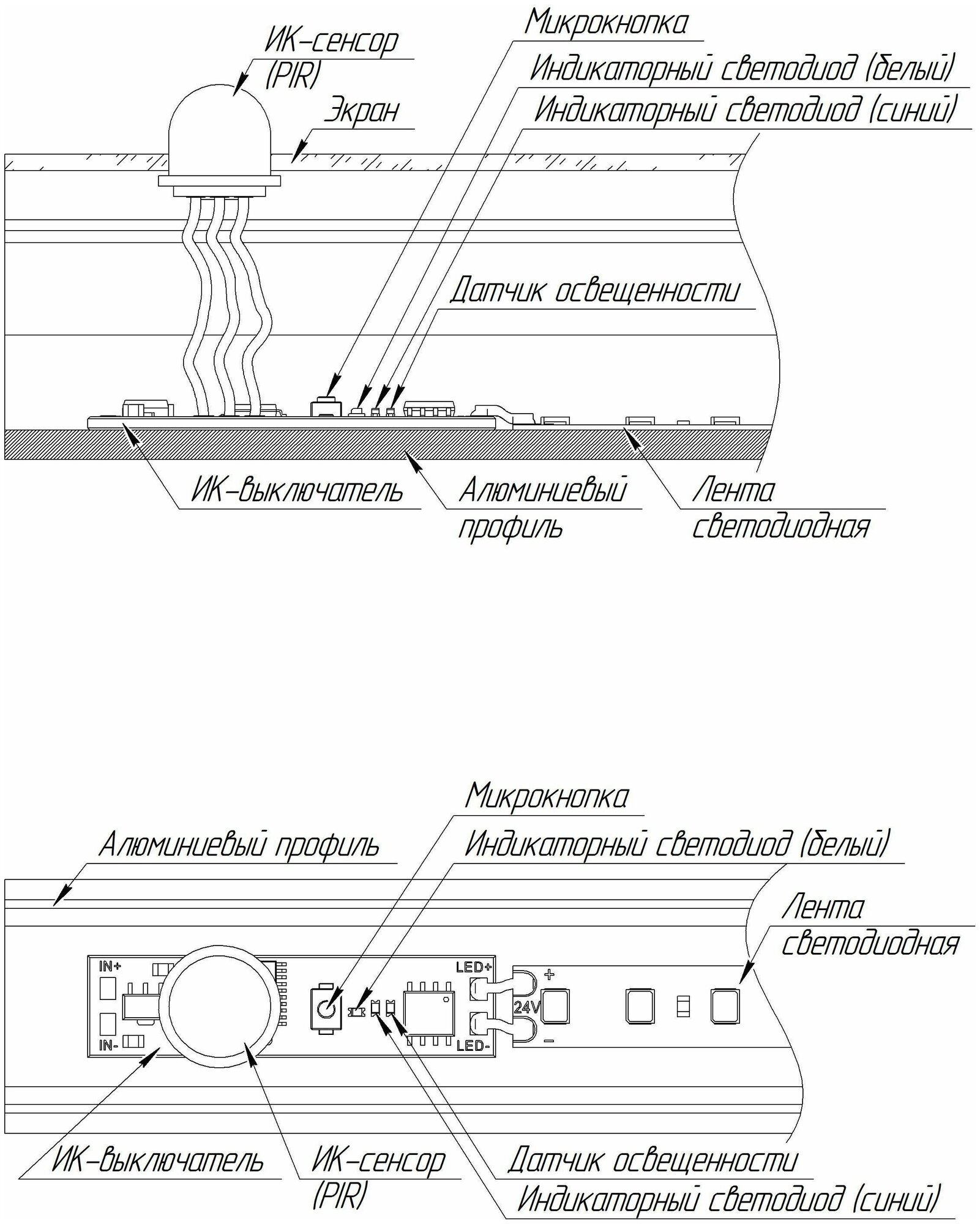 Микровыключатель Arlight SR-Iris-IRH / - фото №3