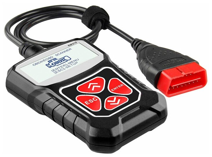 Портативный автосканер Konnwei KW310 для диагностики OBD2 — фото 1