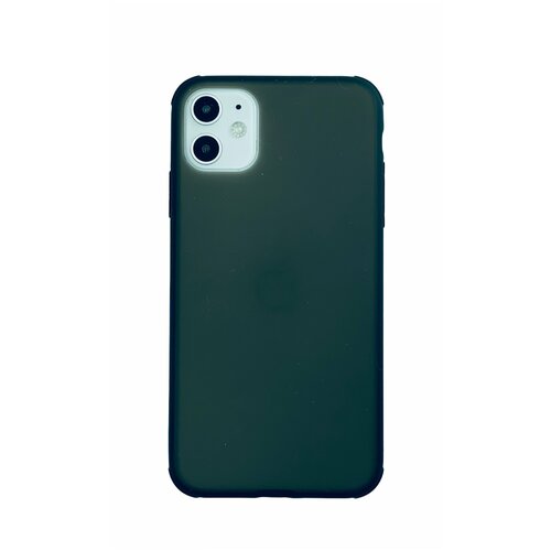 фото Чехол накладка защитная soft черная для iphone 11 техномарт