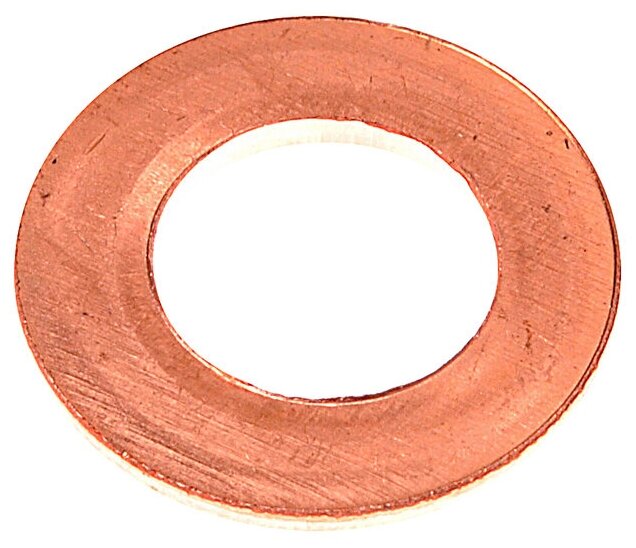 фото Шайба 8.0х15.0х1.5 медная (плоская) ШЦ ШМ 8.0х15.0-1.5-П