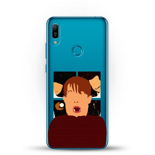 фото Силиконовый чехол alone на huawei y6 (2019) andy & paul
